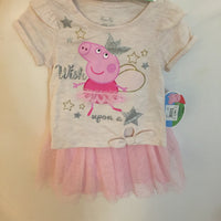 Peppa Pig 3 Piece TuTu Set Size 3T