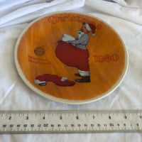 ‘Christmas 1980 Plate’ By Norman Rockwell