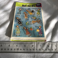 Vintage Magic Schoolbus Mrs. Frizzle Stickers