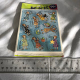 Vintage Magic Schoolbus Mrs. Frizzle Stickers