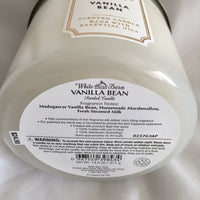 Bath & Body Works- White Barn - Vanilla Bean 3 Wick Candle 14.5 OZ