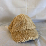 Furry Beige Hat by Time And Tru - One Size Fits All