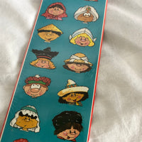 Hats Around The World Stickers