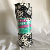 3 Yards of Fabric - White Flower Print