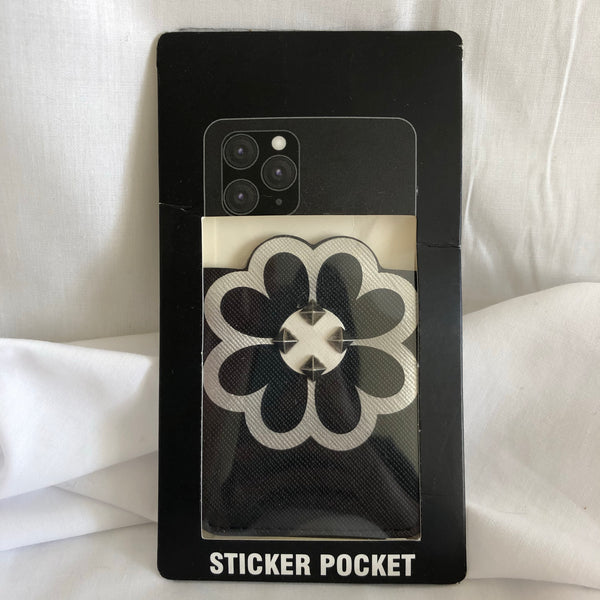 Flower Sticker Pocket for Phone