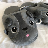 Moosh Moosh Slippers - Grey Puppy