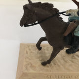 Vtg The Rescue Money American Express Travelers Chequers Cowboy Figurine