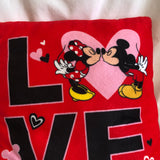 Disney Minnie & Mickey LOVE Pillow