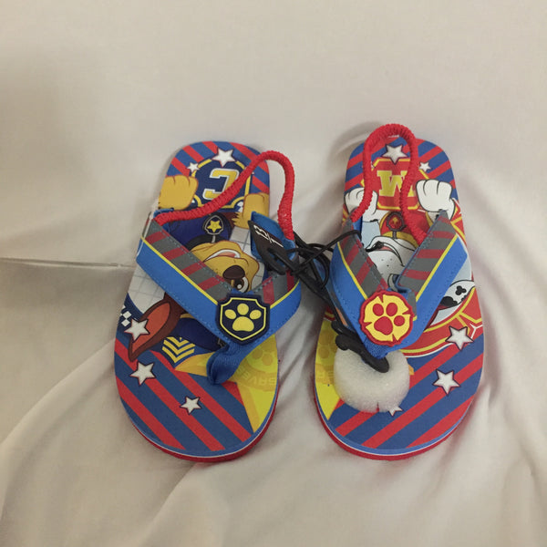 Nickelodeon Paw Patrol Flip Flops Kid’s Size 13/1