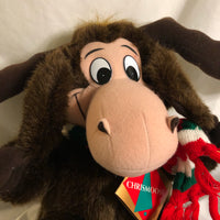 Christmas Moose Plush