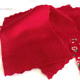 Fabric Cuts - Polka Dot Print & Candy Cane Print
