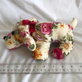 Vintage Floral Dog Plush