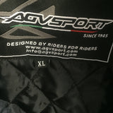 AGV SPORT Hooded Motorcycle Jacket/ Removable Jacket-Size XL