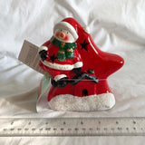 Santa Snowman Christmas Decoration