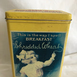 Nabisco Shredded Wheat Tin Can